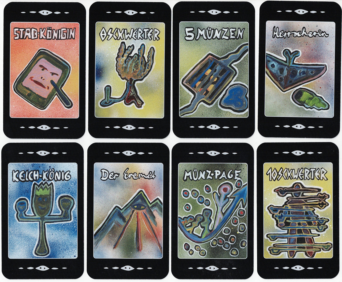 "Wolkenkopf" Tarot Deck (Deutsch) Reisegröße