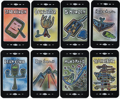 "Wolkenkopf" Tarot Deck (Deutsch) Reisegröße